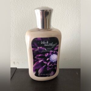 8 oz Black Amethyst Body Lotion Bath and Body Works Signature Collection